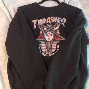 THRASHER crew neck